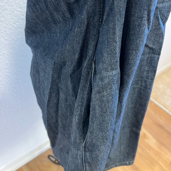 EUC Free People Denim Mini Sleeveless Dress - Picture 3 of 5